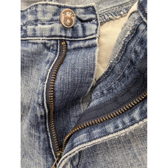 Vintage Akademiks Jeans Mens 32 Blue Baggy Embroidered Back Pockets Classic Y2K - Picture 16 of 16